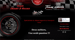 Desktop Screenshot of depan2roues.fr
